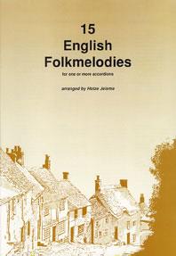 15 English Folkmelodies - For One or More Accordions - pro akordeon